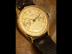 Rare vintage 18k solid gold Chronowatch - 2