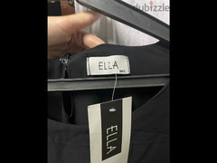 Black Ella dress فستان اسود - 3