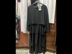 Black Ella dress فستان اسود - 4