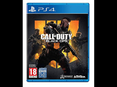 Call of duty black ops 4 cd ps4 used