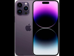 I phone 14 pro max purple