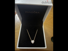 Selling pandora sparkling Heart collier necklace for 9500 ( shipped fr - 2
