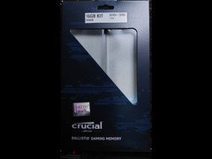 Crucial Ballistix -16 GB Kit (2x8GB) - Ddr4 -3200 Gaming Memory- White - 2
