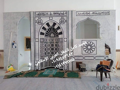 قبلة مسجد رخام  محراب مسجد  رخام - 3