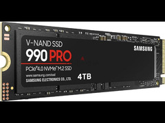Samsung 990 Pro 4tb M. 2 Ssd new unopened