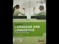 English for Language and Linguistics in higher education studies