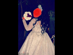 فستان زفاف ملكي ابيض شامبين - 3