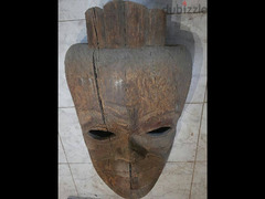 antique African mask ماسك خشب قديم جدا - 4