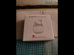 Honor X6 earbuds جديدة متبرشمة