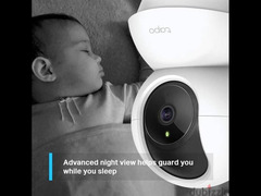 Tapo c200 360-degree smart wi-fi pan and tilt camera, 1080 p - white - 2