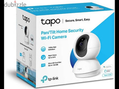 Tapo c200 360-degree smart wi-fi pan and tilt camera, 1080 p - white - 3
