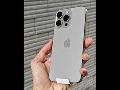 iPhone 15 pro max 256 natural titanium