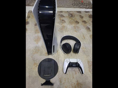 Ps5 & pulse 3d headset & ps plus 1 year full acc