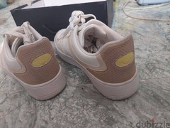 حذاء ابيض و بيج sneakers white and beige shoes (joy and roy) - 2