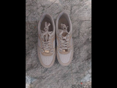 حذاء ابيض و بيج sneakers white and beige shoes (joy and roy) - 4