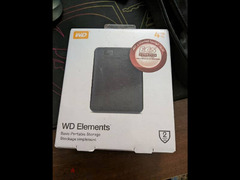 WD Elements External HDD 4TB Sealed - هارد خارجي ويسترن ديجيتال ٤ تيرا