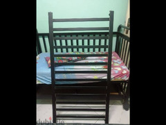 سرير اطفال مع مساحه تخزين - 2