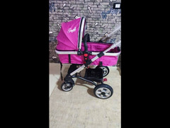 stroller brand laucus new with bok