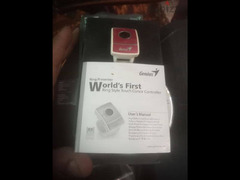 wire liss  and laser point،،سريع جداً ring mouse presenter Genius