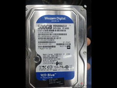 HDD WD blue 500G - 1