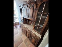 Wooden Kitchen with its Marble مطبخ خشب للبيع بالرخامة
