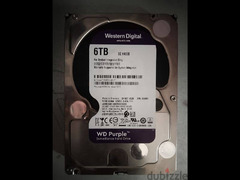 HDD 6tera western purple - 1