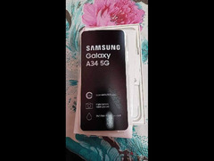 samsung a34 5g 256Giga استعمال اسبوعين فقط زيرووو