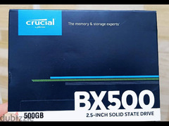 هارد SSD crucial 500Gb جديد