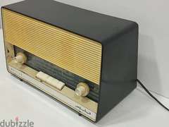 راديو فيليبس لمبات قديم شغال وبحالة ممتازة - 4