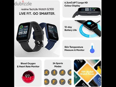 ساعة ذكية ريلمي Realme smart watch techlife sz 100 - 5