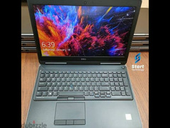 laptop dell precision 7520 core i7 جيل سادس فئهhq وكارت شاشه 4 جيجا