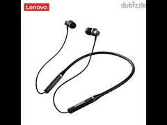 Lenovo HE05X In-Ear Wireless Earphone With Microphone - Black