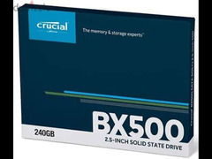 Hard Desk Crucial BX500 SSD 240 Sata for Laptop and PC