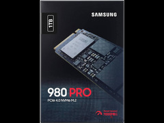 SAMSUNG 980 PRO 1TB PCIe NVMe Gen4 Internal Gaming SSD M. 2 (MZ-V8P1T0
