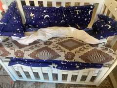 سرير أطفال خشب بالمرتبة - 5