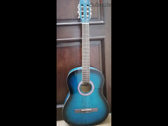 Chard Classical Guitar Ec3900 ( blue ) With Case