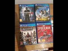 spider man - horizon - uncharted 4 - assassin's creed syndicate