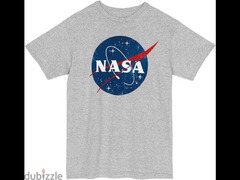 NASA Logo T-Shirt, Grey, Small