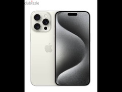 iPhone 15 Pro Max 256GB White Titanium 5G With FaceTime