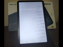 التابلت المميز نوكيا Nokia T20 بحالة ممتازة بمشتملاتة رامات 4 ذاكرة 64 - 4