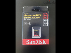 كارت ميموري سانديسك SanDisk 64GB Extreme PRO CFexpress Card Type B - 2