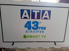 ATA 43 بوصة سمارت جديدة بالضمان