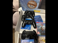 ps4 500 GB + 4 controller + 7cd بلاي ستيشن ٤ (٥٠٠ جيجا) - 2